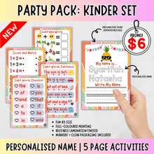 Load image into Gallery viewer, Party Pack: Kinder
