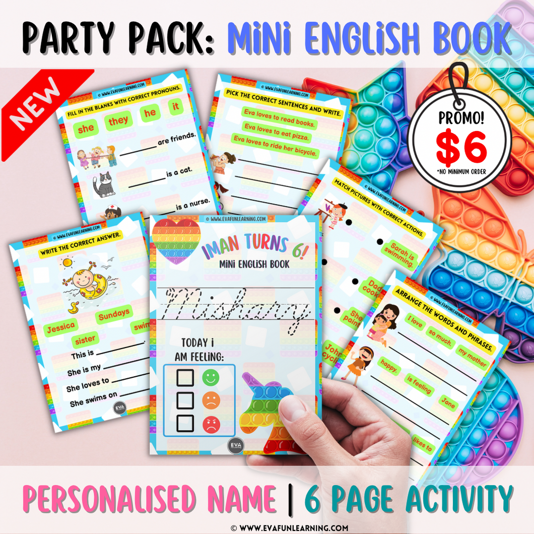 Party Pack : Mini English Book