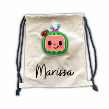 Load image into Gallery viewer, Personalised Drawstring Backpack
