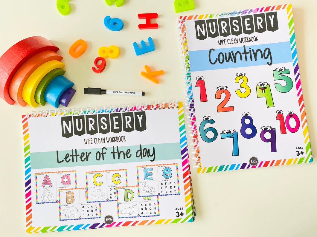 Counting + Letter Workbook